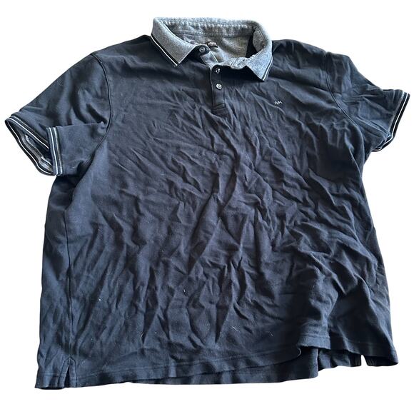 Men's Michael Kors Gray Polo Shirt 3X Plus Size - Picture 1 of 4